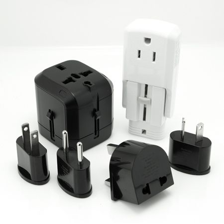 World Adapter Plug - Travel Adapter with build-in 4 plugs.
