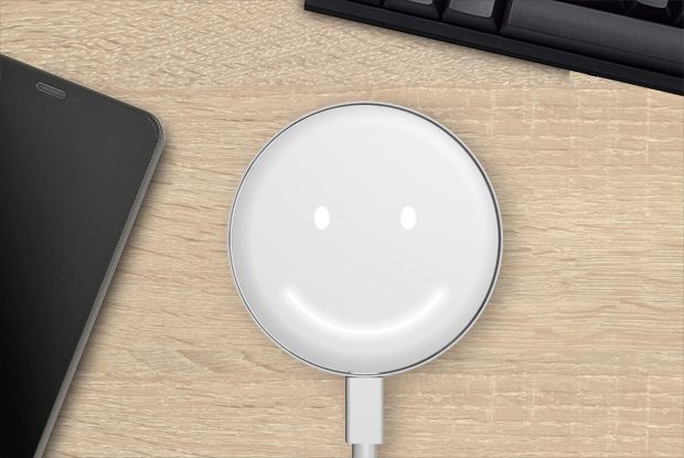 Smiley Wireless Charger with Magnetic 15W