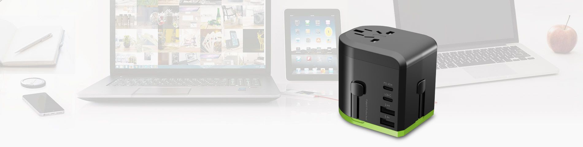 45W PD TRAVEL ADAPTER Fast Charging