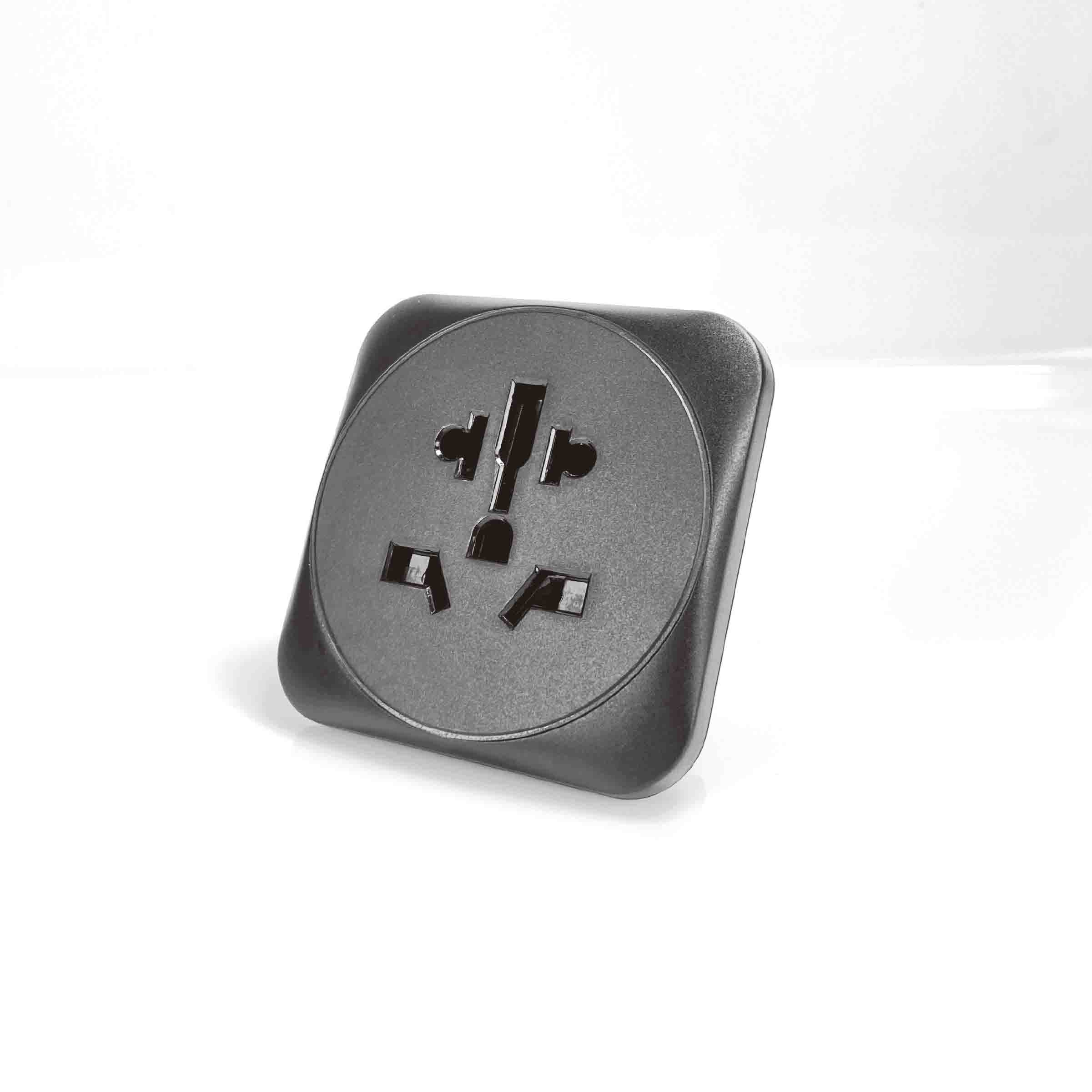 Grounded travel plug adapter Grounded Travel Power Adapter, Europe