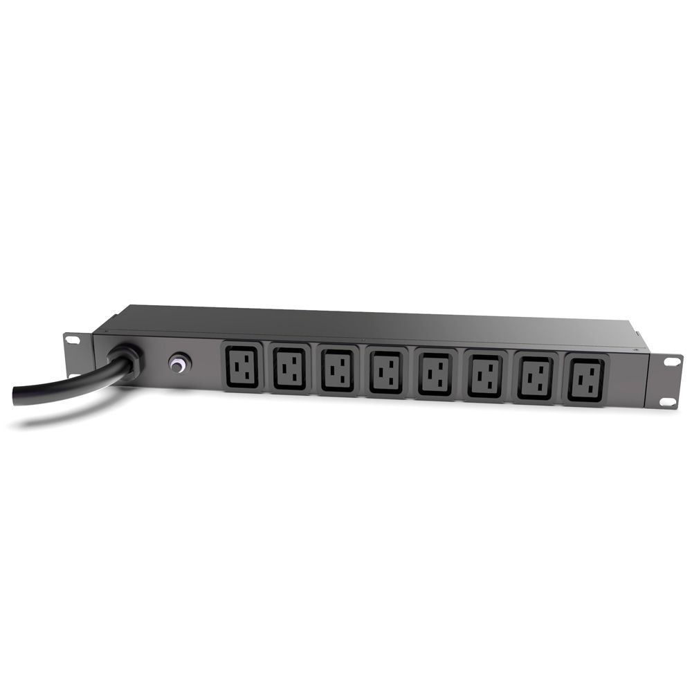 IEC C19 1U Metal Horizontal Rack Mount PDU Supply AHOKU