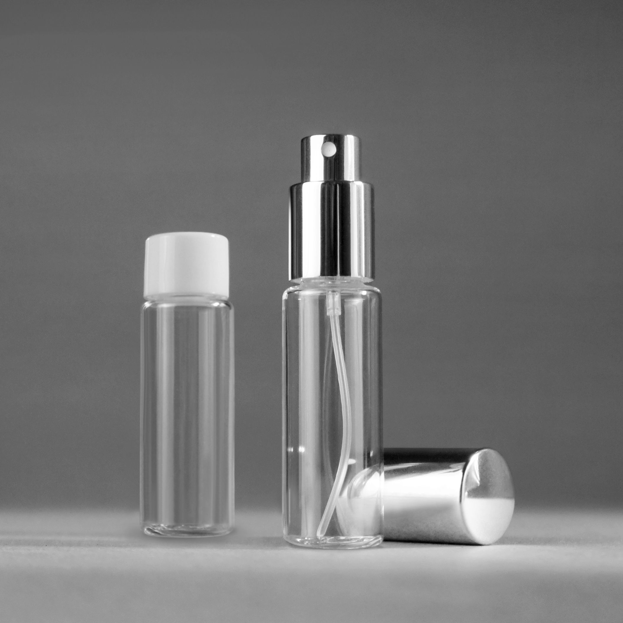 Mini Round PETG Bottle  Cosmetic Product Packaging - Plastic