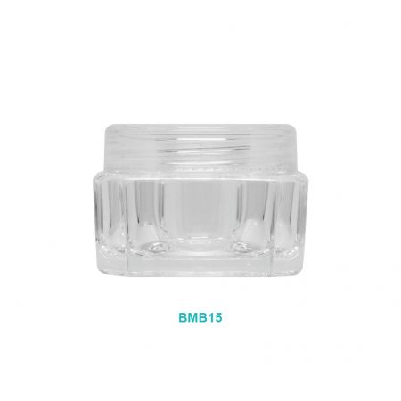 15ml Diamond Clear Jar - 15ml Diamond Clear Jar