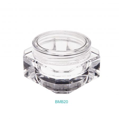 20ml Diamond Clear Jar - 20ml Diamond Clear Jar