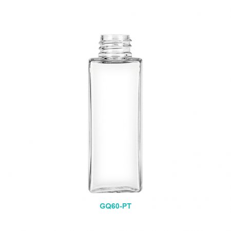 60ml PETG Rectangle Bottle - 20/410 60ml PETG Rectangle Bottle