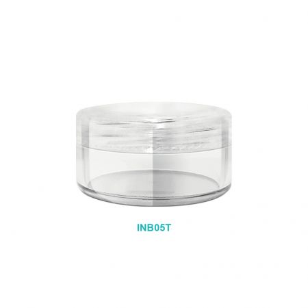 5ml Round Clear Cosmetic Jar - 5ml Round Clear Cosmetic Jar