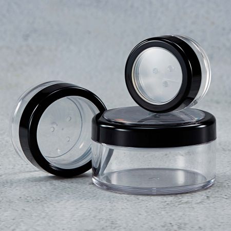 Cosmetic Jar with sifter - Cosmetic Jar with sifter