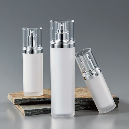 PMMA 圓柱形乳液瓶 - 圓柱形乳液瓶 JN。