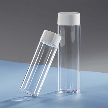 PETG Cylindrical Cosmetic Bottle