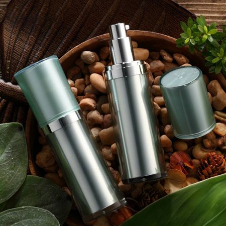 PMMA Curve Cosmetic Bottle - PMMA Curve Cosmetic Bottle