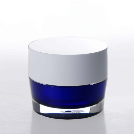 PMMA Cream Jar with Cap - PMMA Cream Jar with Cap