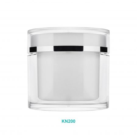 200ml Acrylic Round Cream Jar - 200ml Acrylic Round Cream Jar