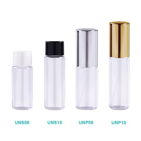 Mini Round PETG Bottle  Cosmetic Product Packaging - Plastic