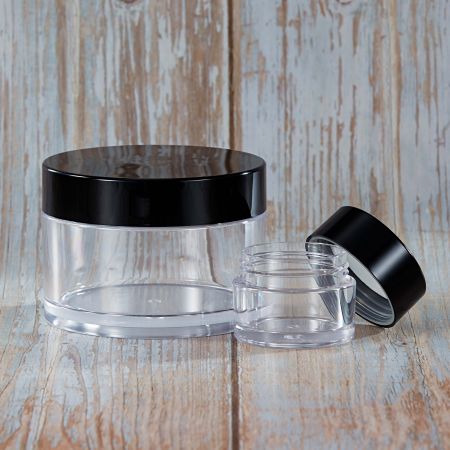 Cream Jar with Double layer Cap - Cream Jar with Double layer Cap