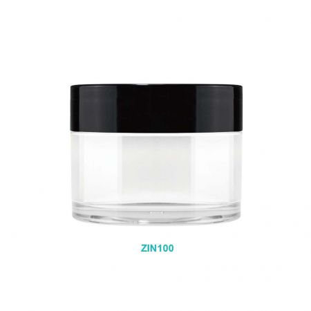 100ml Round Cream Jar - 100ml PETG Round Cream Jar