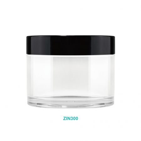 300ml Round Cream Jar - 300ml PETG Round Cream Jar