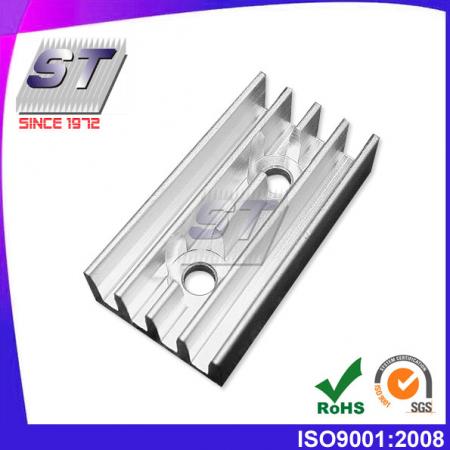 Aluminium koellichaam voor elektronische industrieën 19,5 mm × 10,0 mm