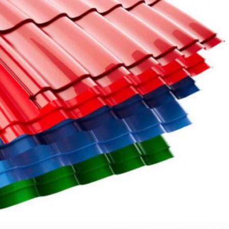 彩色预涂层镀锌钢卷(薄膜)