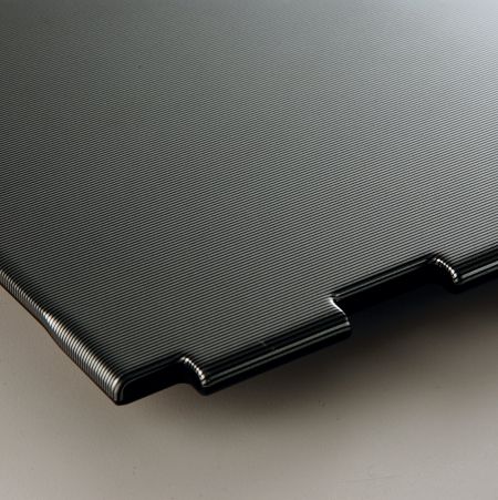 Laminated steel product for building material - computer case