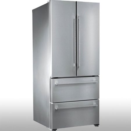 Laminated steel product for building material - fridge door panel