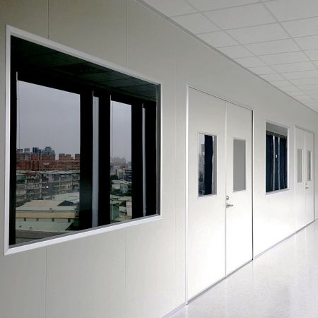 用于建筑材料的层压钢产品 - 洁净室三明治面板