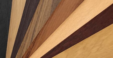 Wood Grain Series Laminated Metal - PVC film  laminated metal series in a variety of wood grain styles.