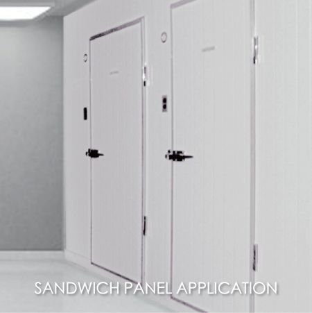 Sandwich Panel - Using laminated metal to make clean room library can create the aesthetics and durability