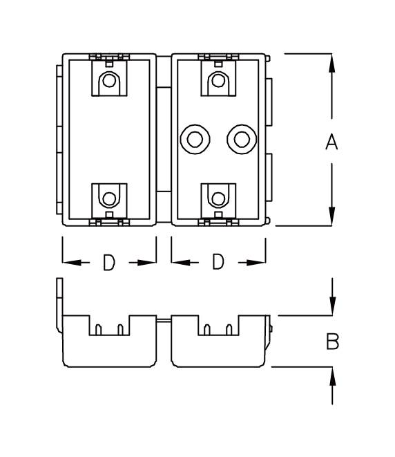 Sleeve Ferrite Clamp Plastic LED Hardware Manufacturer PINGOOD