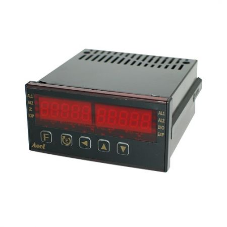 5 Medidor de microproceso digital (LED de 0,4") de doble entrada y pantalla - Medidor de microprocesos de cinco dígitos y doble entrada