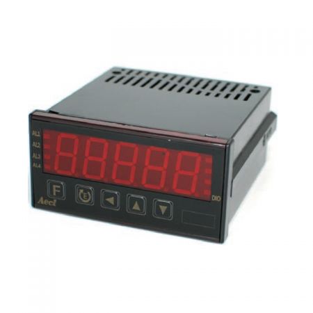 5 Digital (0.8" LED) Micro-Process RPM/Line-Speed/Frequency Meter - 5 digits display with 2 to 4 alarms and outputs
