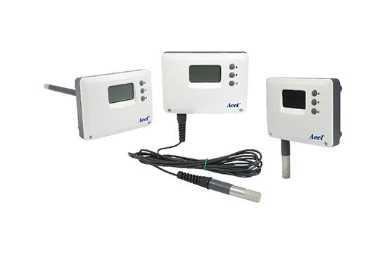 Sensor de temperatura, HR y punto de rocío para cámara frigorífica