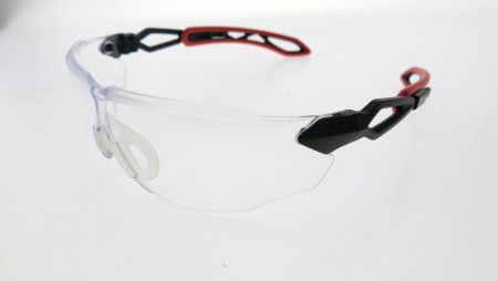 安全メガネ - シンプル
<br />で軽量なスタイル（中国製）
