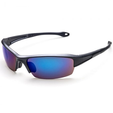 Aktive Sportsonnenbrille mit halbem Rahmen - Active Sports Wrap-Around-Sonnenbrille