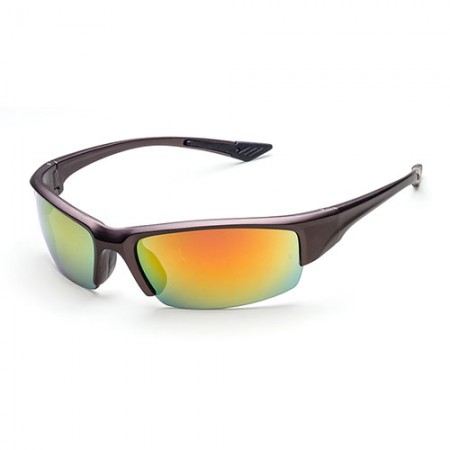 Óculos de sol esportivos unissex semi-armação - Óculos de sol esportivos unissex