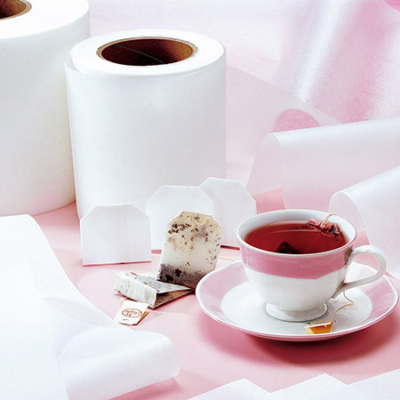 Papel de filtro para saquinho de chá, selável a quente
