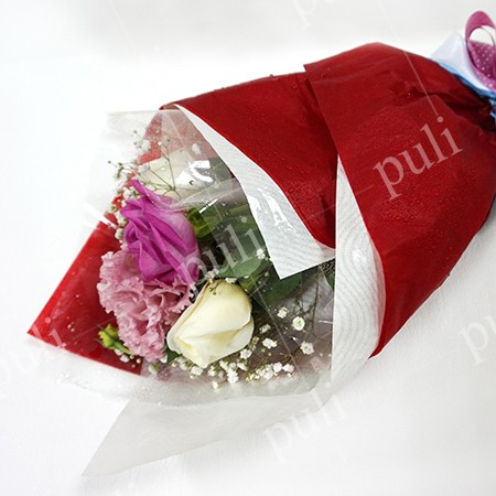 Papel de seda floral encerado - Fabricante de lenço de papel floral encerado