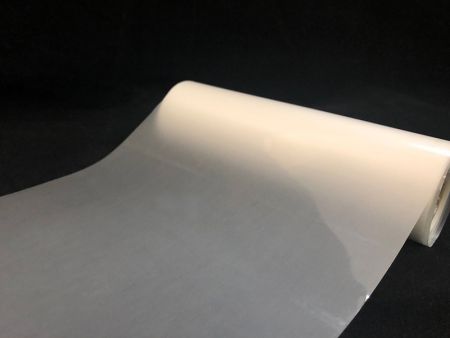可印刷离型膜 - 烫印后的离型层可再印刷。