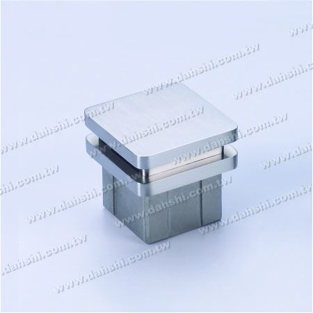 Ssスクエアチューブフラットトップエンドキャップワイド出口 2層 パイプ用金属手すりと付属品 Dah Shi Ssスクエアチューブフラットトップエンドキャップワイド出口 2層 パイプ用金属手すりと付属品 Dah Shi