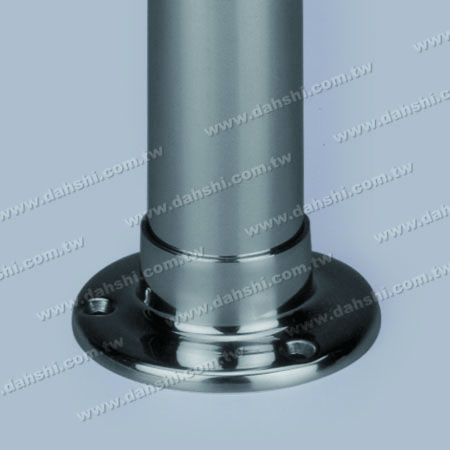 Stainless Steel Round Tube Round Base Plate