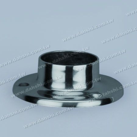 S.S. Round Tube Round Base Plate - Stainless Steel Round Tube Round Base Plate