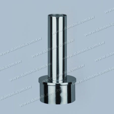 S.S. Round Tube Handrail Perp. Post Connector Reducer Flat - Stainless Steel Round Tube Handrail Perpendicular Post Connector Reducer Flat