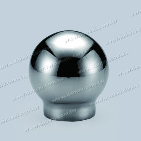 S.S. Round Tube Ball Top Handrail End - Stamping - Stainless Steel Round Tube Ball Top Handrail End - Stamping
