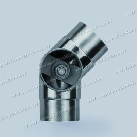 S.S. Round Tube Internal 135° 3 Way Out Conn. - Stainless Steel Round Tube Internal 135degree 3 Way Out Connector