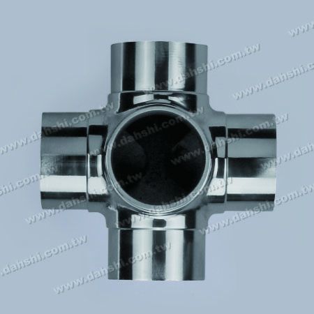 S.S. Round Tube Internal Connector 5 Way Out - Stainless Steel Round Tube Internal Connector 5 Way Out