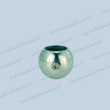 S.S. Round Tube/Bar Ball Type End Cap - Stainless Steel Round Tube/Bar Ball Type End Cap