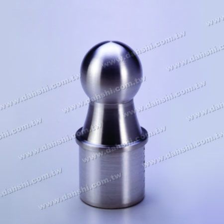 S.S. Round Tube Ball Type End Cap - Stainless Steel Round Tube Ball Type End Cap - Ball Size 36mm