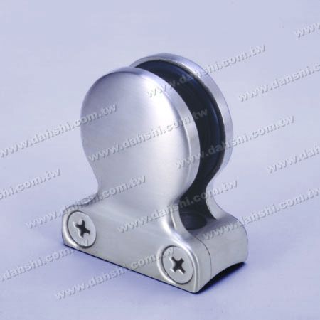 S.S. Glass Clamp Drop Shape - Stainless Steel Glass Clamp Drop Shape - No Need to Drill Hole on Glass