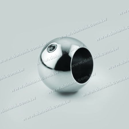 S.S. Round Tube/Bar Ball Type Solid End Cap - Stainless Steel Round Tube/Bar Ball Type Solid End Cap