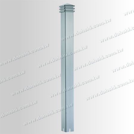 Stainless Steel Square Post Head 3 Layers - Stainless Steel Square Post Head 3 Layers
