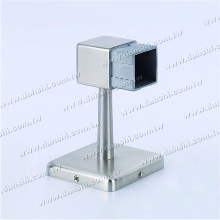 Square Tube Handrail Two Side Wall Bracket - Screw Invisible Bracket - Balcony or Interior Decoration Balustrade Square Tube Handrail Two Side Wall Bracket